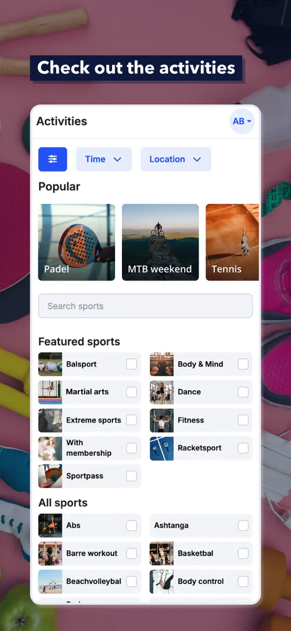 Screenshot #1 pour Sports Center Tilburg