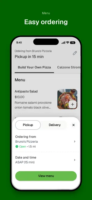 Bruno's Pizzeria To Go screenshot 3