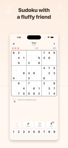 Pawdoku: Cute Dog Sudoku iPhone screenshot