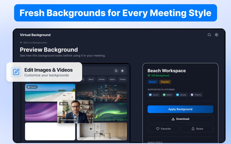 BG Meeting App For Google Meet screenshot
