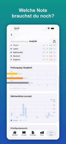 LernHeld – Notenrechner Bayern Screenshot 1 of 6