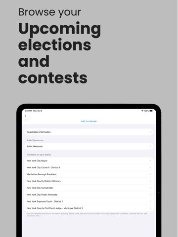 PollSee iPad screenshot
