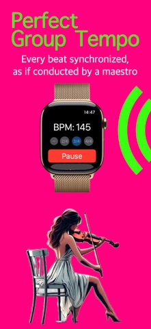 Silent Beat - Haptic Metronome iPhone screenshot
