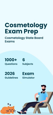 COSMETOLOGY Exam Review 2026 iPhone screenshot