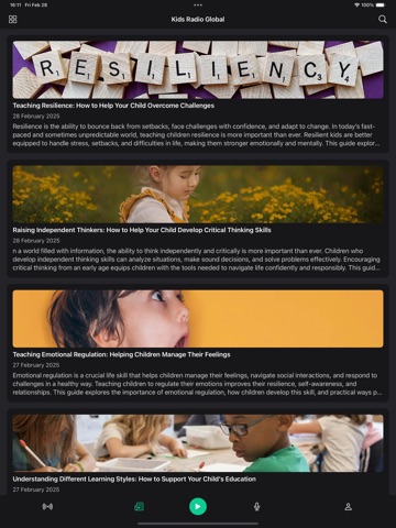 KidSpace • Stories & Music iPad screenshot