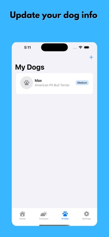 Paws And Weather screenshot