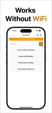 Lista Virtual - Guest List Screenshot 5 of 8