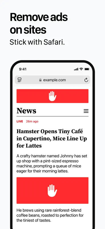1Blocker - Adblock screenshot 2 of 10