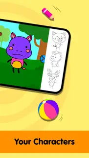 kids coloring games for 3-5 iphone screenshot 2