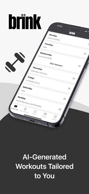 ‎Brink - AI Personal Trainer Screenshot