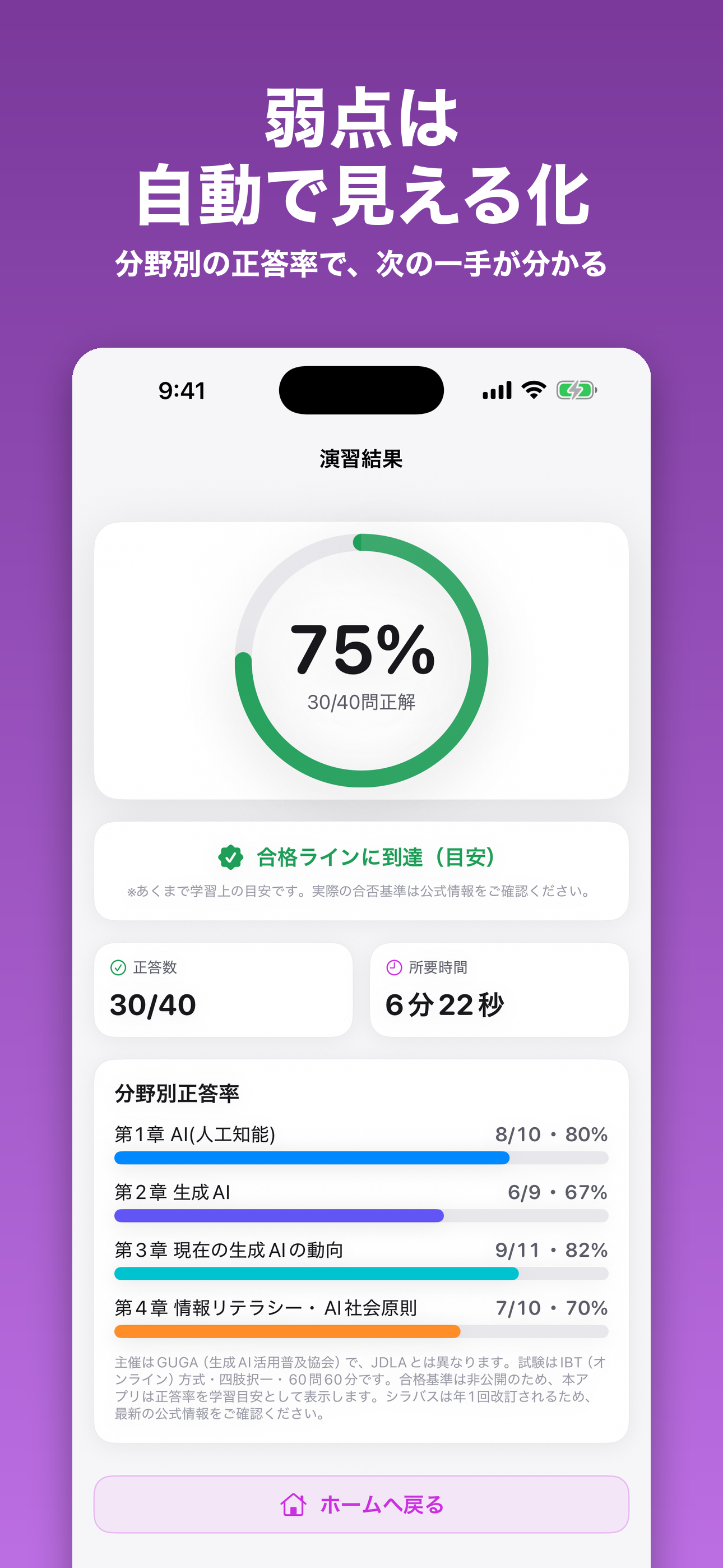 生成AIパスポート 問題集 screenshot 5