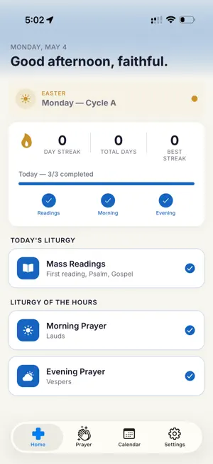 MassApp Daily Gospel screenshot 1