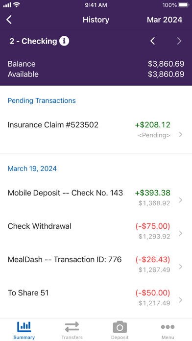 Morrisons Cove 1st FCU Screenshot