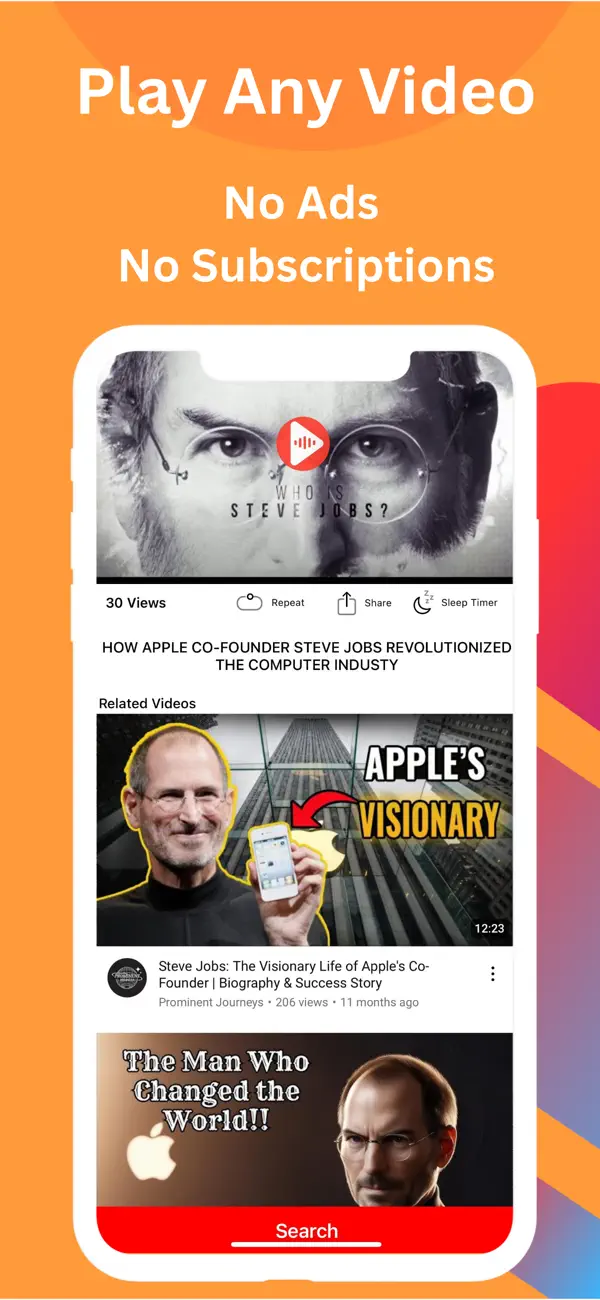 #1. FyTube - YouTube Without Ads (iOS) Av: Daniel PerlerA