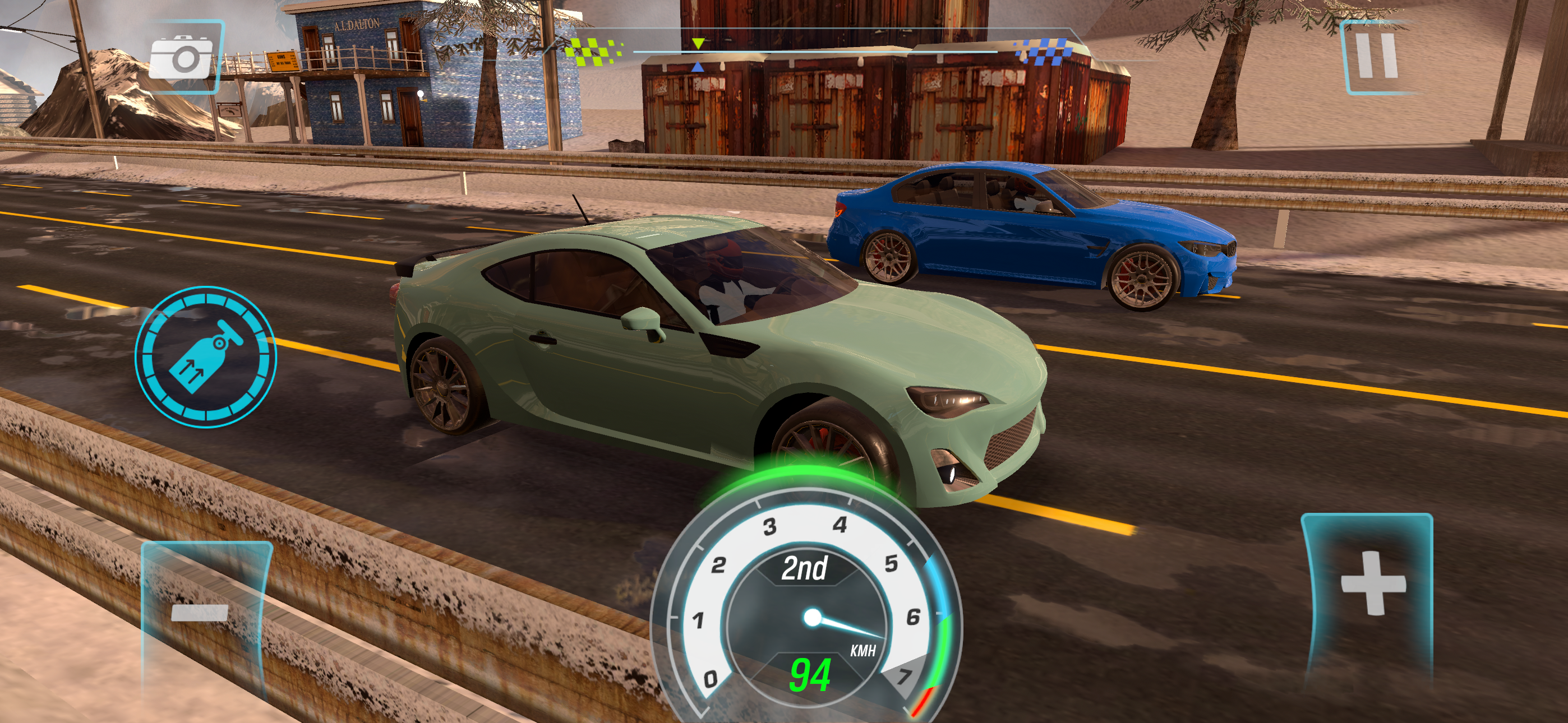 Car Drag Racing Simulator 3D screenshot 2