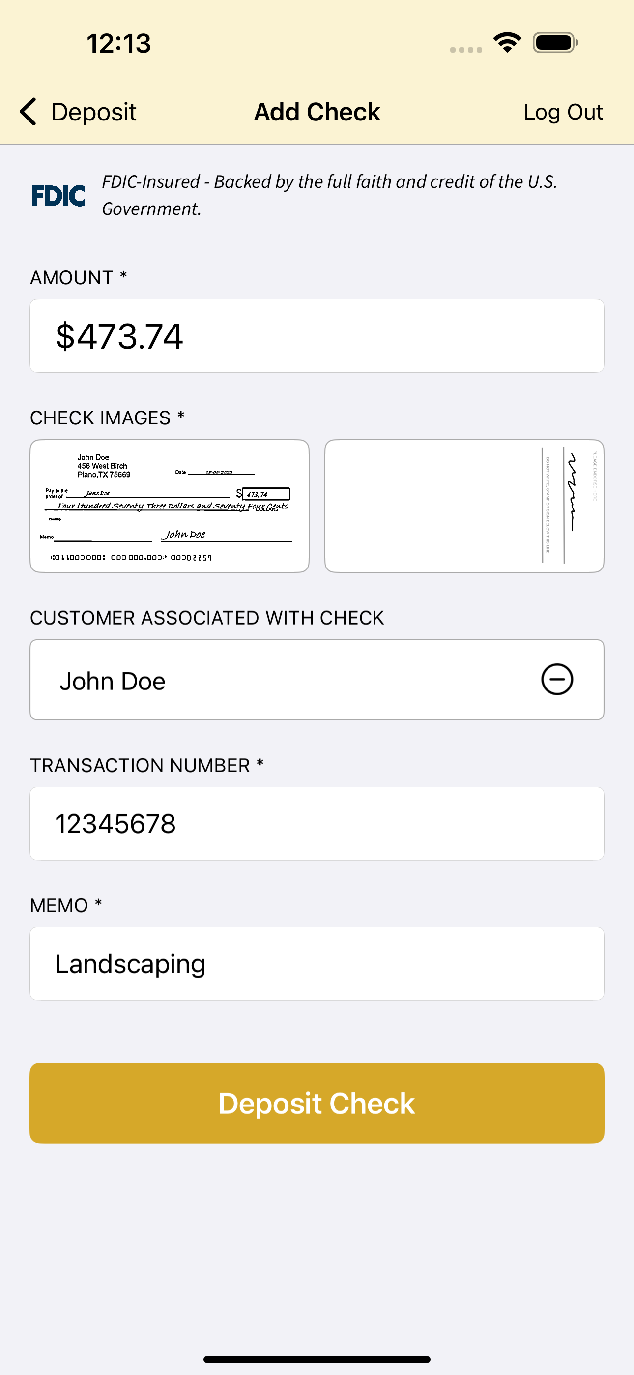 MCB Business Remote Deposit screenshot 4