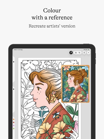 Lake: Colouring for Adults iPad screenshot 7