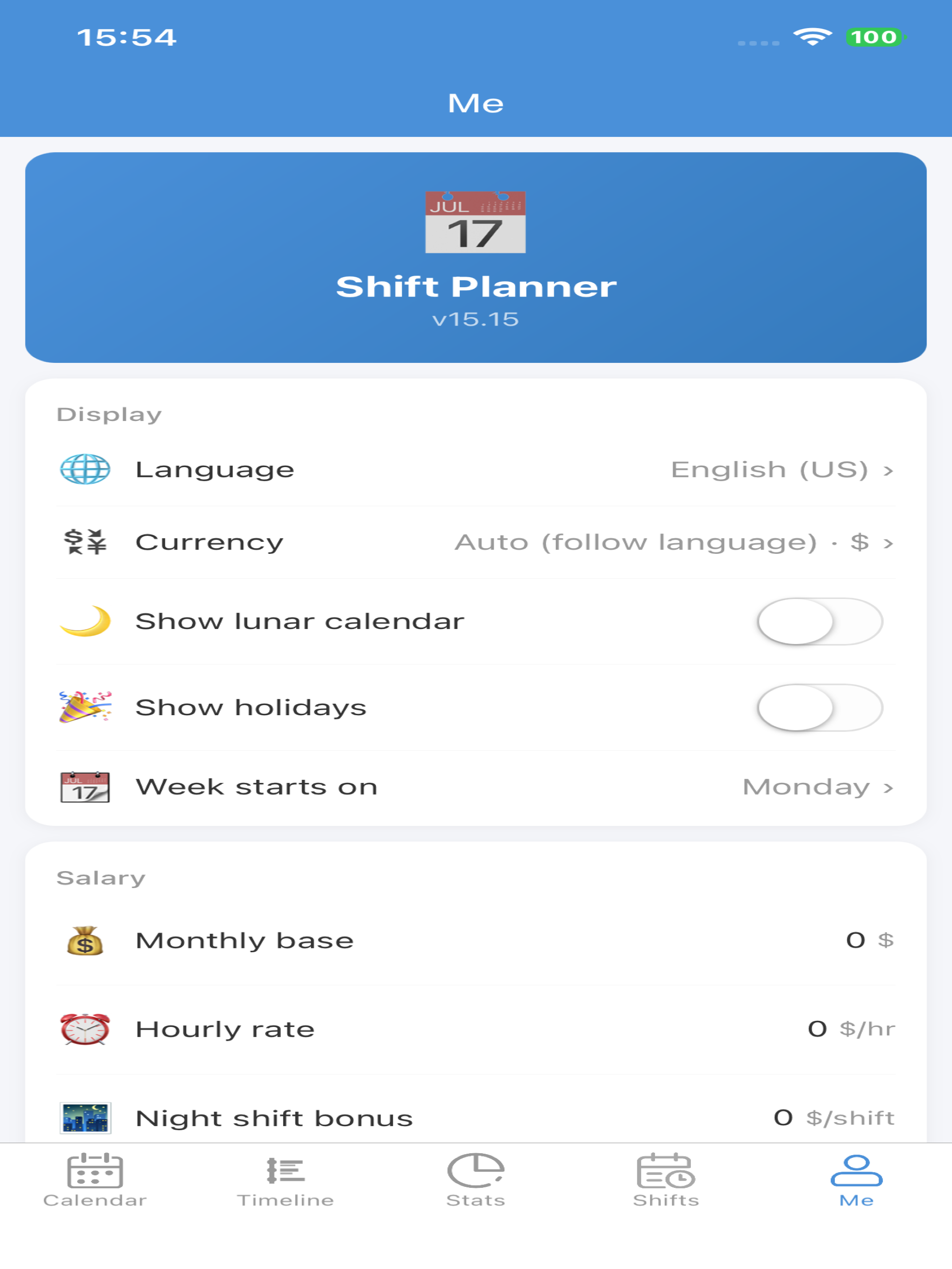 Shift Planner - Work Rota screenshot 10