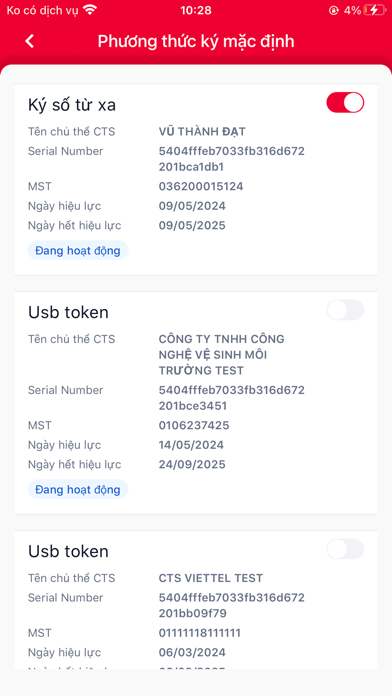 App screenshot