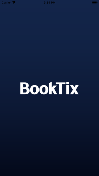 BookTix Card Reader Screenshot