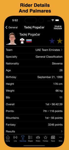 Tour Tracker Pro Cycling screenshot