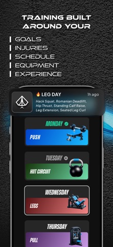 Spade.Fit - Adaptive Workouts Screenshot 1 of 10