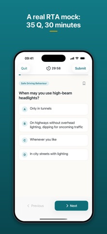 DriveAce: RTA Theory Test screenshot