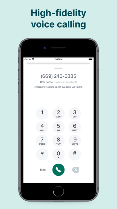 Hearsay Mobile Screenshot