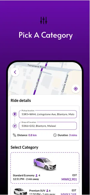 Rydz - Request a ride screenshot 3