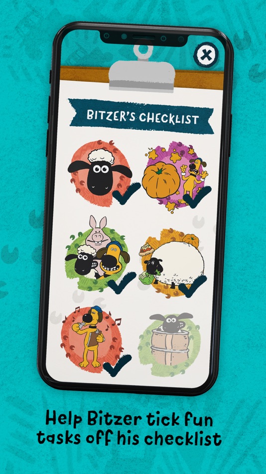 #4. Fun with the Flock (iOS) 由: Aardman Animations Ltd.