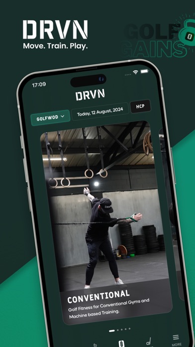 DRVN - Golf Fitness & Workouts Screenshot