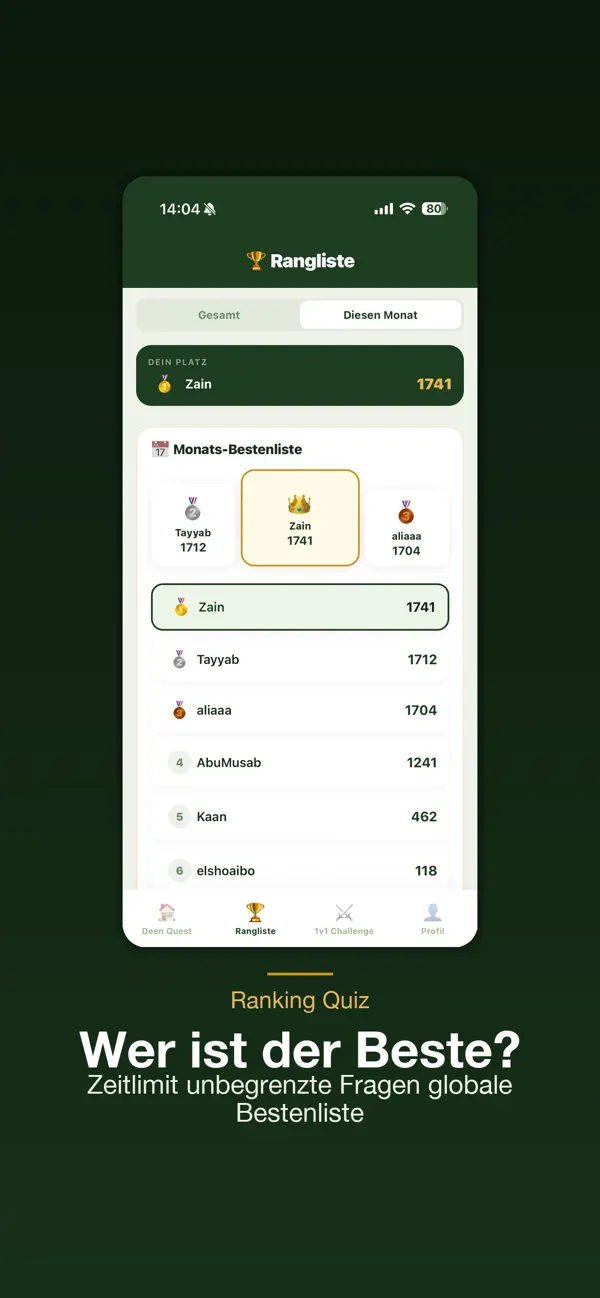 Screenshot #3 pour Deen Quest - Islam Quiz