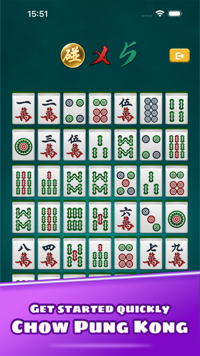 Mahjong Chow Pung Kong Screenshot