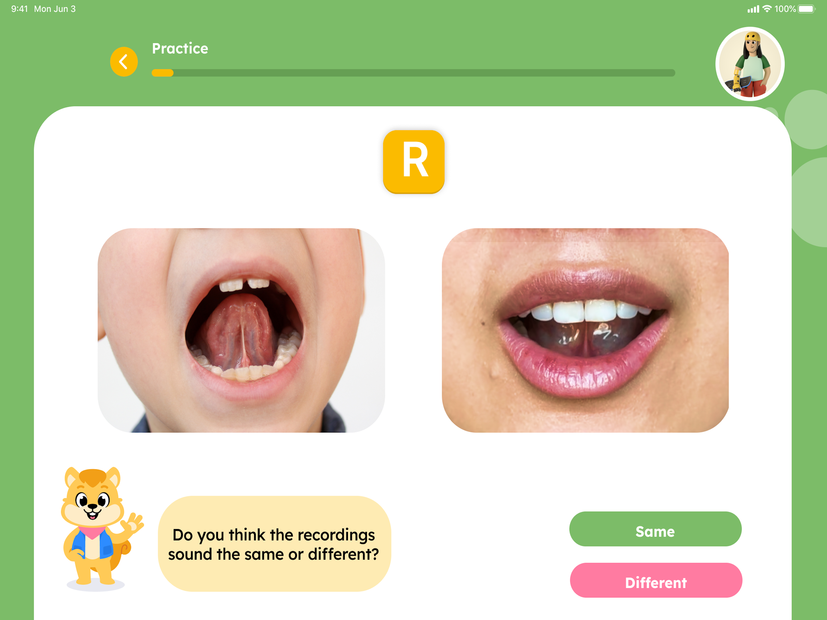 Sara: Articulation Practice