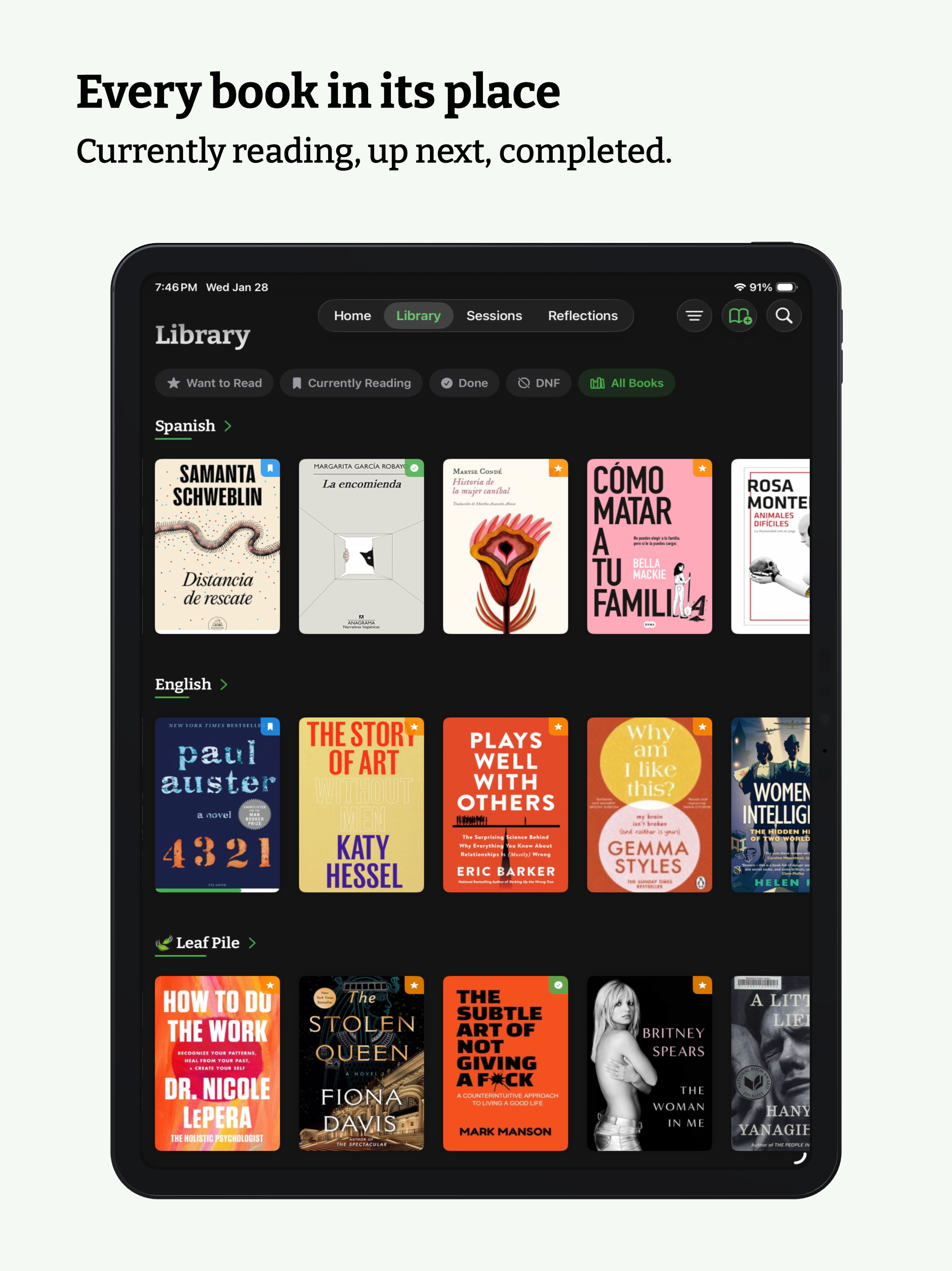 Kiveo: Book & Reading Journal screenshot 8