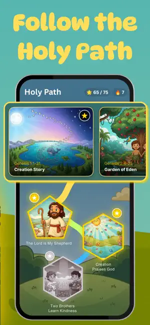 Bible Stories for Kids - BibiQ screenshot 2