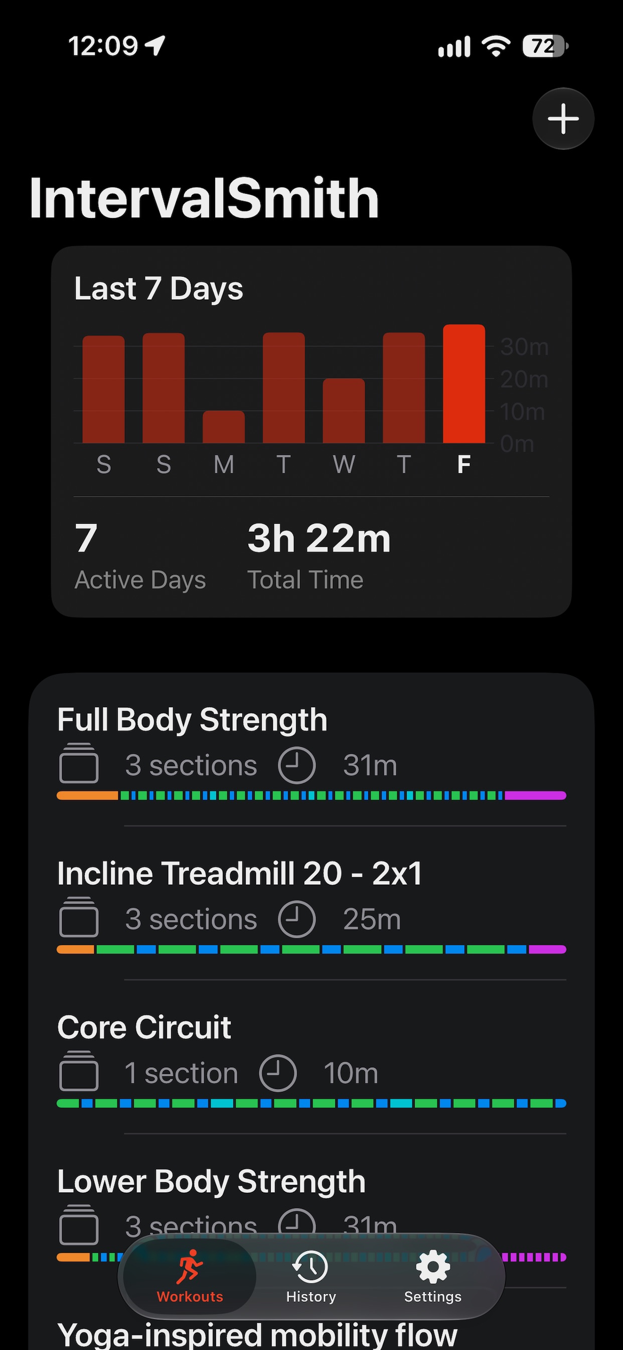 Screenshot 4 of IntervalSmith