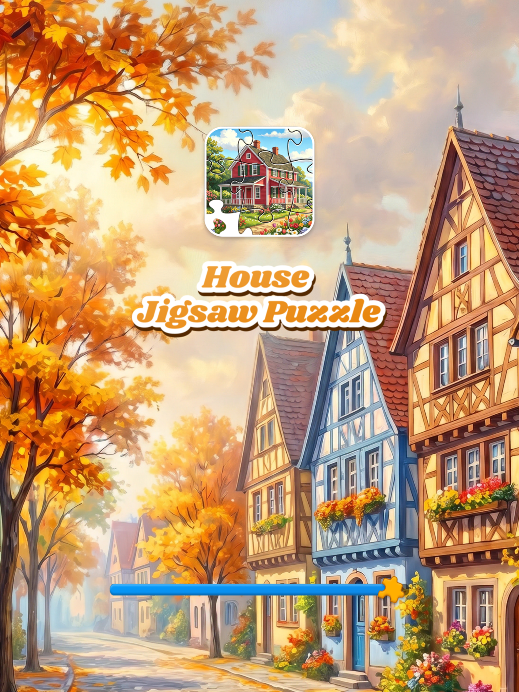 House Jigsaw Puzzle Game
