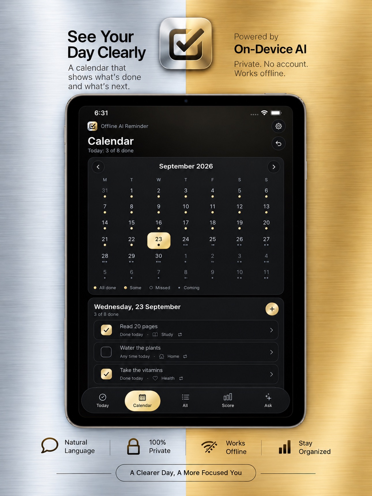 Screenshot 11 of Offline AI Reminder