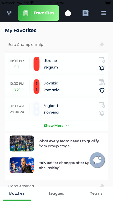 Football Live Today Screenshot