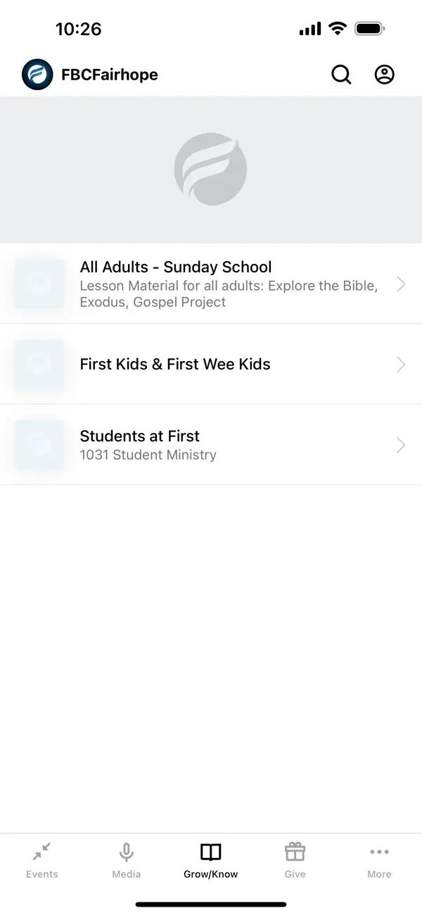 Screenshot #3 pour First Baptist Fairhope