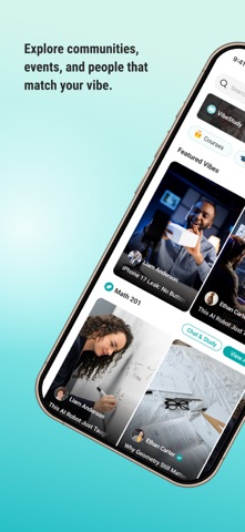 Vibe – 1st Community Social iPhone screenshot