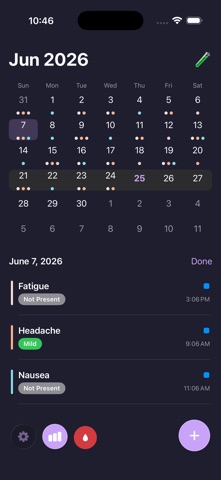 Symptora: Symptom Tracker Screenshot 1 of 4