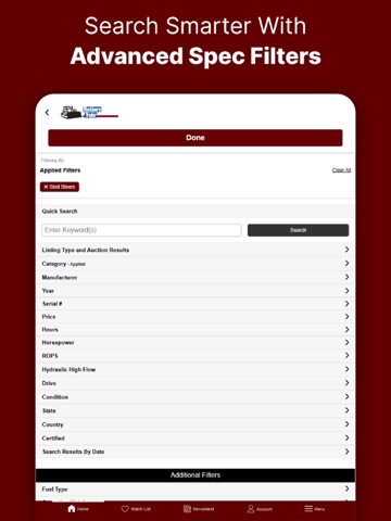 MachineryTrader: Buy Equipment iPad screenshot