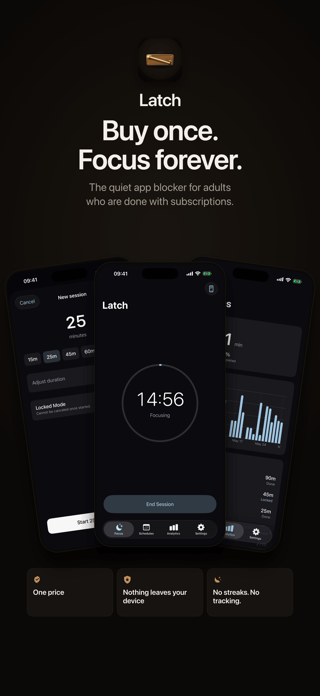 Latch : Focus & App Blocker Screenshot 2 of 6