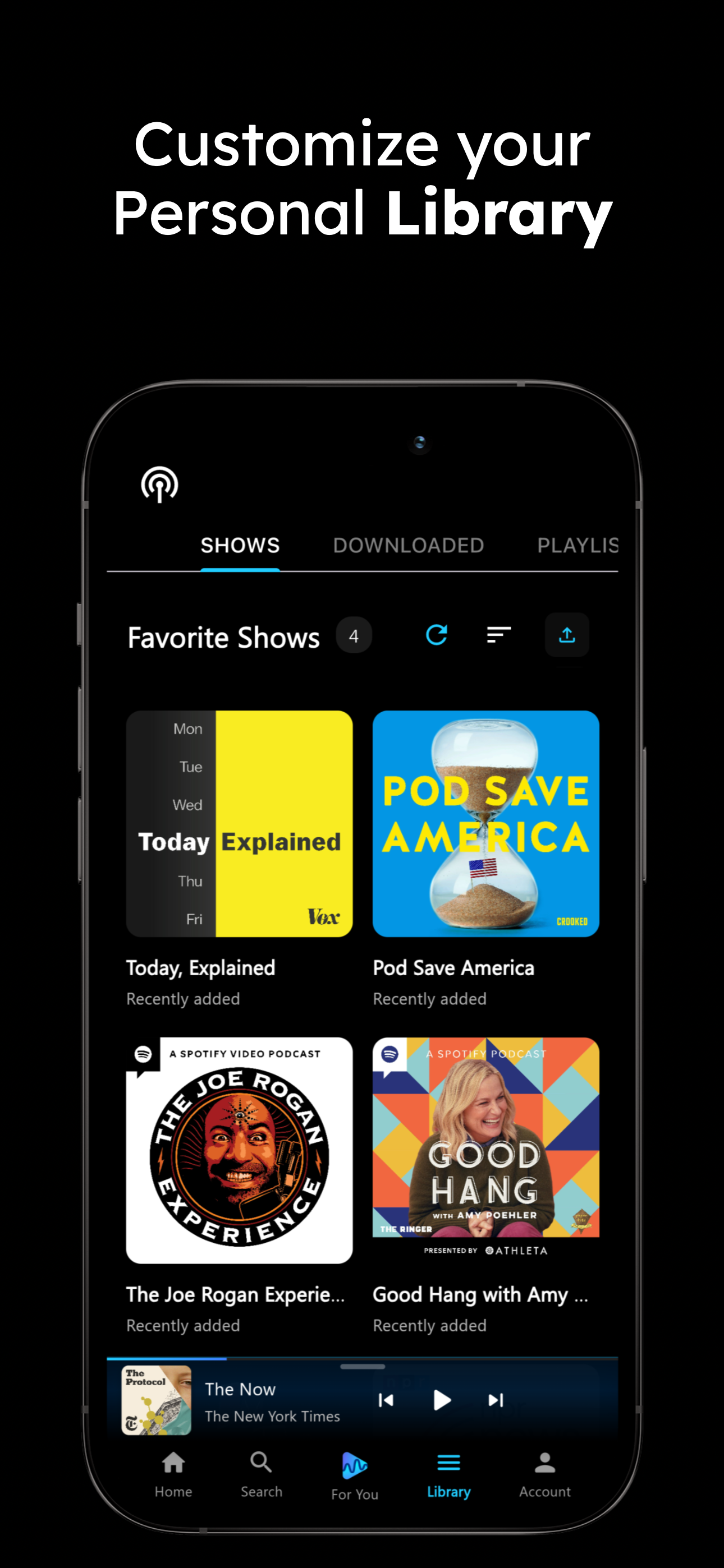 Podcast Player - Auditory screenshot 4