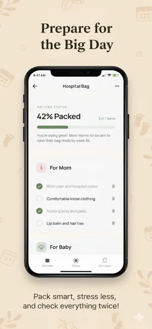 Nestling Pregnancy Tracker screenshot 1