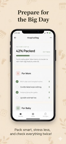 Nestling Pregnancy Tracker Screenshot 1 of 4