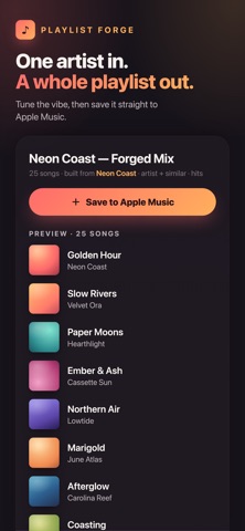 Playlist Forge Screenshot 1 of 6