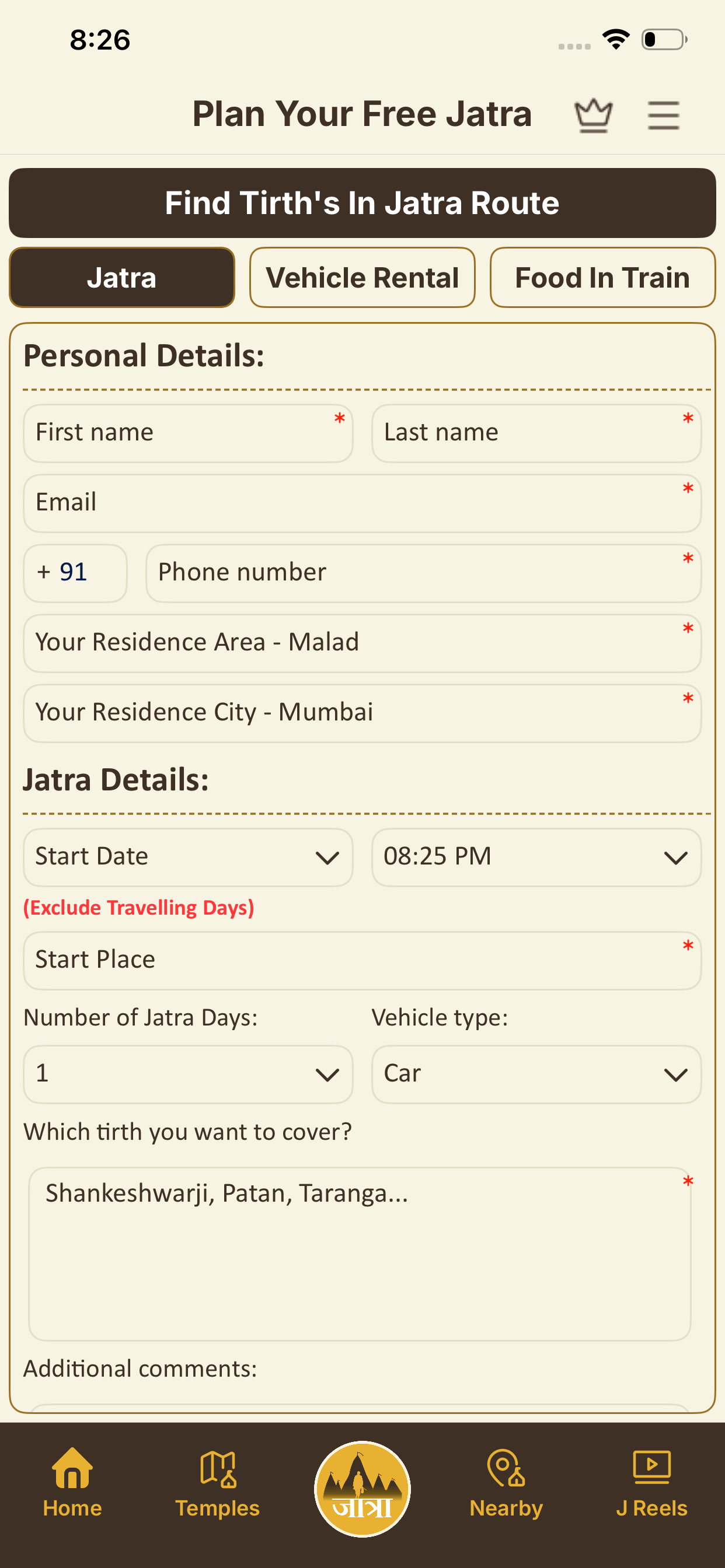 Jain - Tirth Yatra Seva (TYS) screenshot 4